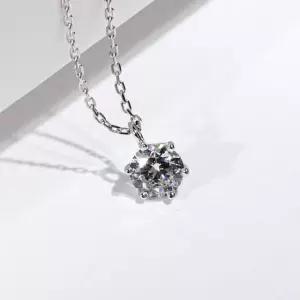 5부 7부 다이아 목걸이 천연 우신 GIA 6프롱 펜던트 프로포즈 결혼 선물