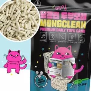 몽크린 매일 두부모래 7L 베이비파우더 2.8kg