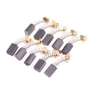 전동공구 모터 교체용 앵글그라인더 카본 브러시 7x11x17mm 10개