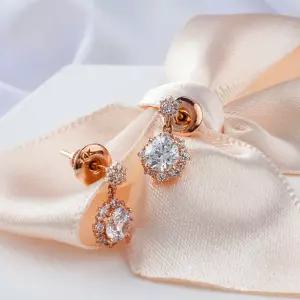 벚꽃 블라썸 3부 5부 천연 다이아 귀걸이 GIA 프러포즈 예물 기념일 선물