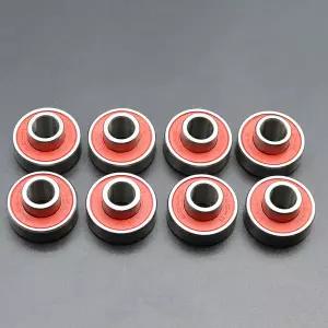 608 RS 베어링 ABEC-11 통합 스페이서 베어링 608 스케이트보드 롱보드 댄스보드 8 개 8x22x7mm