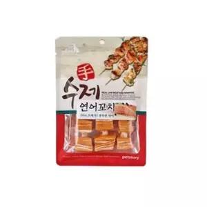 고품질 애견간식 펫스토리 수제 연어꼬치 1팩 90g 애견간식 반려견간식 (W53565A)