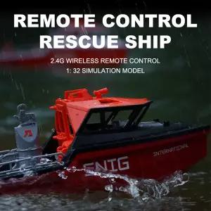 수집품 RC TX694 Rc 보트 2.4G 1/32 강력한 브러시리스 모터 장거리 무선 전기 원격 제어 구조 모델 장난감