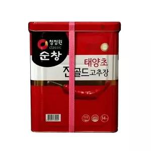 청정원 진골드 고추장 14kg 식자재 (W506000)