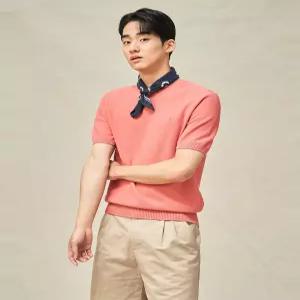 빈폴 멘 젠틀 라운드 니트 마젠타 BC5251C23W C23W 4838494