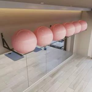 짐볼 거치대 벽면 필라테스 요가 보수볼 용품 장착