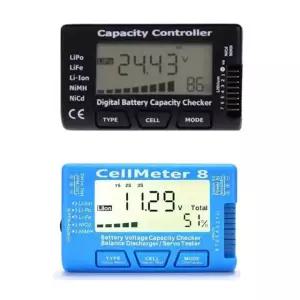 Rc Cellmeter 디지털 배터리 용량 Lipo 검사기 Nicd 이온 Life