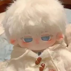20cm Jujutsu Kaisen Gojo Satoru 면화 인형 를위한 성인 선물 수집품