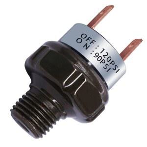에어 혼 트레인 90-120 PSI 스레드 1/4인치 NPT 24V 12V DC 컴프레서 압력 스위치 90-120-1/4인치 NPT-BK용 h1D