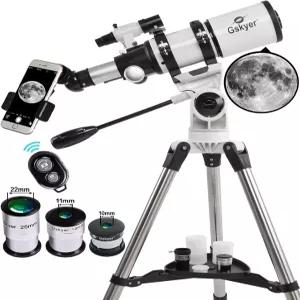 Gskyer 망원경 80mm AZ 우주 천문 굴절 성인 천문학 독일 기술 범위