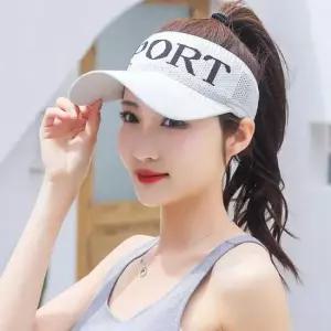 햇빛가리개모자 여자 골프 모자 니트캡 챙모자 웨어 썬바이저
