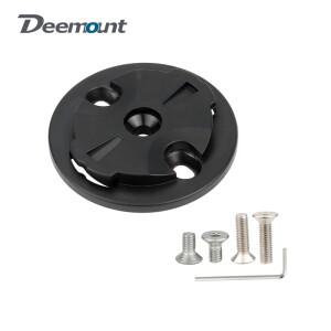 Deemount 자전거 컴퓨터 브래킷 Garmin호환 Convex Male 버클 용 고정베이스 액세서리 경량 플라스틱 수리