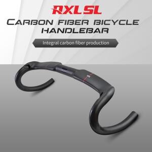 RXL SL 풀 카본 로드 핸들바 드롭 바 400/420/440mm 내부 배선 31.8 자전거 부품 액세서리
