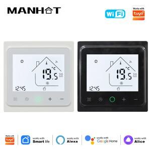 Tuya Smart Life WiFi 온도 조절기 전기 바닥/물 난방/가스 보일러 컨트롤러(앨리스 알렉사 구글 홈용)
