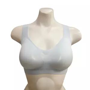 엘르 라이트블루 에어핏 쿨링 심리스브라 EFWBR221LBU