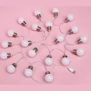 TBZ 20구 LED 앵두 가랜드 인테리어전구(3m) (USB)