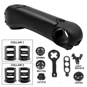 T1000 SES 자전거 카본 파이버 핸들 공압식 로드 하이웨이 MTB 컴퓨터 브래킷 시트 27.2mm 31.6mm