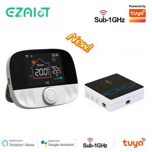 RF433 무선 온도 조절기 WiFi/비 바닥 난방워터 가스 보일러 가정용 스마트 프로그래머블