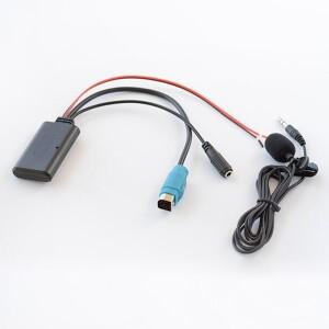 Biurlink 스테레오 KCE-237B 알파인 CDE101E 102E 117E 마이크 Bluetooth 5.0 Aux 장치 오디오 어댑터