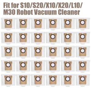샤오미호환 로봇 청소기 X20 Plus Max Pro X10+ 드리미호환 L10s 울트라 L20 L30 액세서리용 먼지 봉투