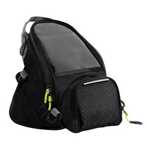 방수 터치스크린 휴대폰 파우치가 있는 틴 모터사이클 탱크백, 옥스포드 천, 대부분의 모터사이클에 맞습니다