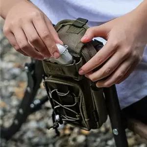 카즈미 크로스백 파우치 미니 수납 포켓 가방 카키 작은가방 캠핑가방 낚시보조가방