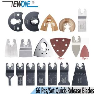 NEWONE K66/K100 추가 키트 퀵 릴리스 HCS/바이메탈 진동 도구 다기능 톱날 Renovator 트리머 블레이드