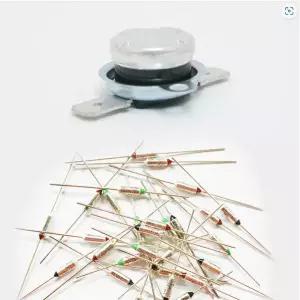 바이메탈 온도스위치 온도퓨즈 써머스타트 전열기휴즈 N타입(35N) - 바이메탈 온도스위치 온도퓨즈 써머스