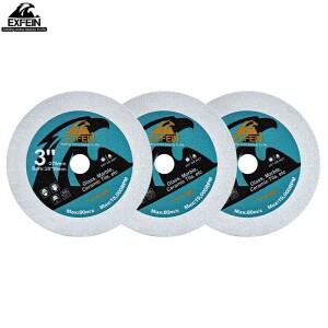 다이아몬드 유리 커팅 디스크 1pc 직경 75/115/125mm 대리석 타일 크리스탈 옥 와인 병 톱 블레이드에 대