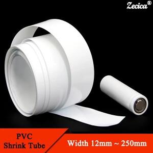 1m~20m PVC 열수축 튜브 18650 Lipo 배터리 팩 12mm ~ 250mm 절연 보호 필름 랩 리튬 케이스 케이블 슬리브