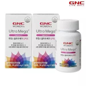 [GNC] 우먼스 울트라 메가 임팩트 (500mg 180정 90일분)x2 총180일분_56737x2..[36006083]