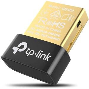 PC, 블루투스 4.0 동글 수신기, 플러그 앤 플레이, 나노 사이즈, EDR 및 A2DP 기술을 위한 TP-Link USB 블루투스 어댑터, 데스크톱, 노트북, 키보드 등을 위한 Windows 11 /10 /8.1 /8 /7 /XP 지원 (UB400)
