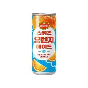 [하프클럽/기타]델몬트 스퀴즈 오렌지에이드 240ml  30캔