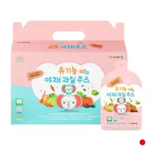 [하프클럽/기타]비타민마을 키즈 12가지 유기농 야채 과일 주스 30포