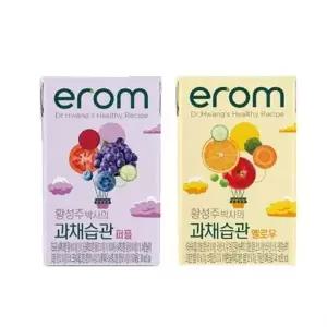 [하프클럽/기타]이롬 황성주 과채습관140ml 퍼플24 옐로우24