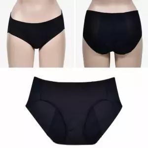 [라일리여성언더웨어] Rly 블랙 누디 위생팬티 3매입 팬티형생리대 여성위생