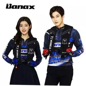 바낙스 낚시복 상의 팽창식 TJ코리아 구명조끼
