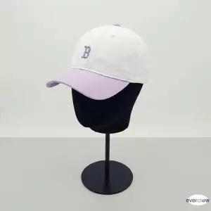 MLB 키즈 피그먼트 워싱 배색 볼캡 보스턴 레드삭스 LAVENDER 7ACPB076N 43LDS