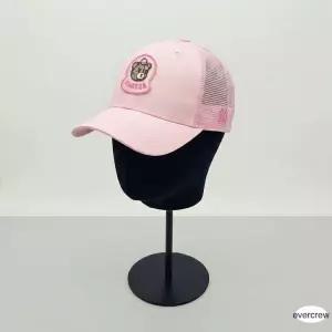 MLB 키즈 메가베어 와펜 메쉬캡 뉴욕양키스 L.PINK 7ACPC0163 50PKL
