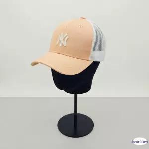 MLB 키즈 루키 메쉬캡 뉴욕양키스 PEACH 7ACP77063 50PCS