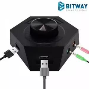 게이밍용품 BITWAY 가상7.1 게이밍 사운드카드 GS5 (W5BECF4)