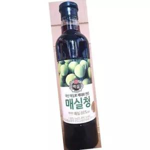 백설 매실청 1.025kg 9개 음료 요리 조림 청