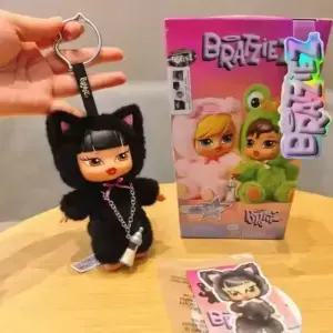 Bratzz Bratziez Iconz 인형 시리즈 20cm 펜던트 키 체인 참 귀여운 장 소장 완벽한 선물