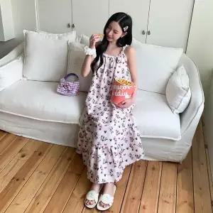 [하프클럽/]여자 빅사이즈 패턴 캐릭터 코지 실내복 원피스