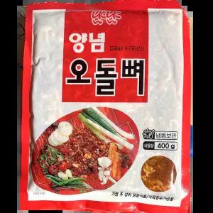 양념오돌뼈 (냠냠 냉동 400g) 족발 족발용 포장마차안주용 회식용 안주전문