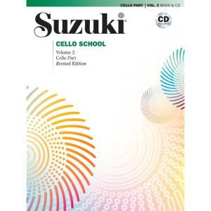 스즈키 첼로 학교 파트 & CD, 2권 (수정판)