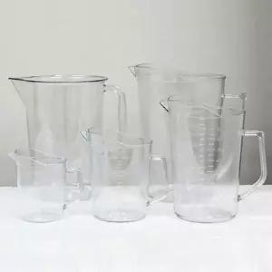 계량컵 투명 PC 500ml 1000ml 선택 1개