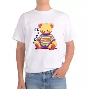 [하프클럽/]반팔티 다양한그림 레인보우곰 귀여운곰 ST베어 색종이곰 챗지