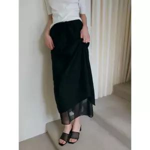 OVBEIGE LAYER STRING LONG SKIRT_BLACK_OD2C2MSK40BKA 1326559