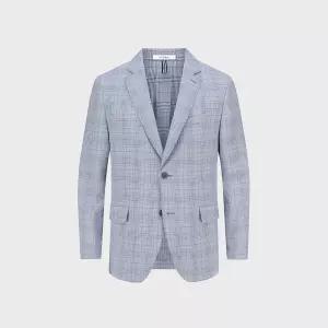 올젠 서커조직 글렌체크 캐주얼 재킷 _ ZOF2KG1306